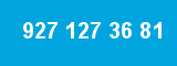 927 127 36 81 927 127 36 81